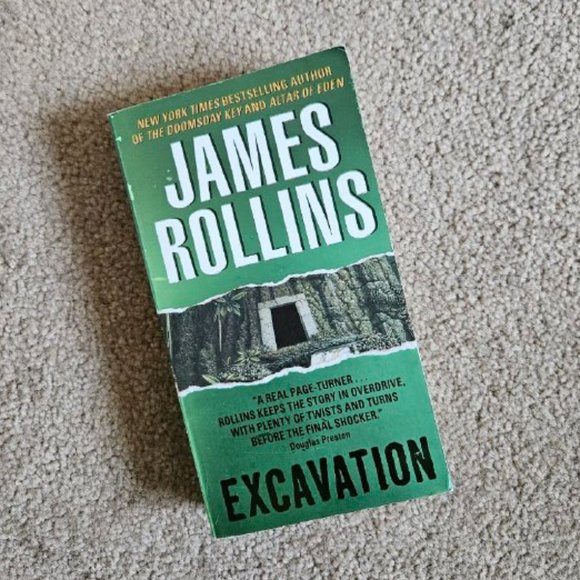 4/$20 Excavation by James Rollins - Mass Market Paperback - Picture 1 of 5